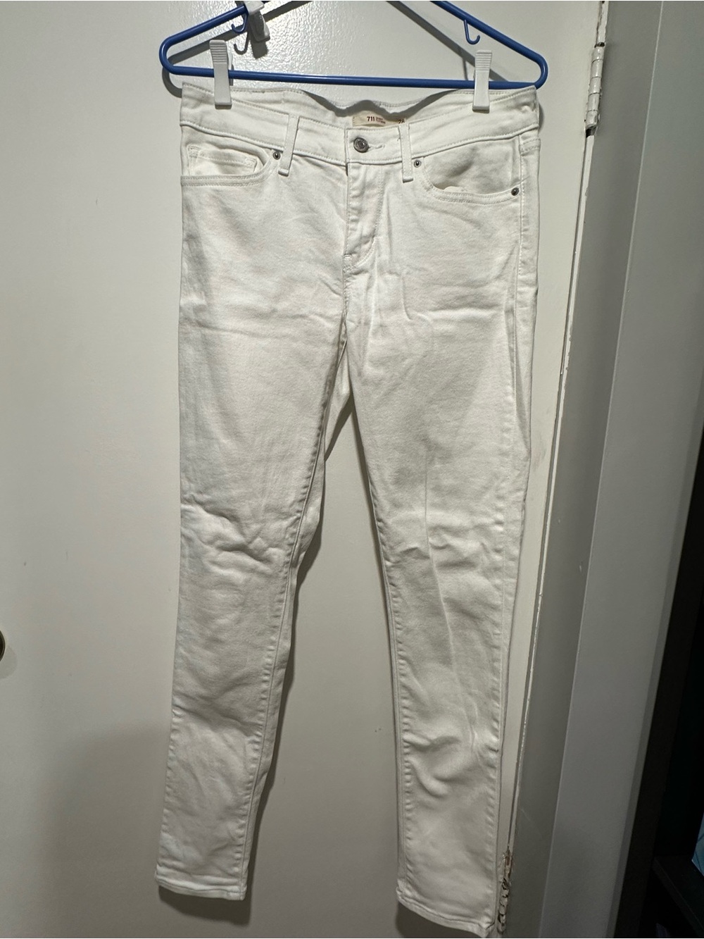 Levi's Women's White Skinny Jeans